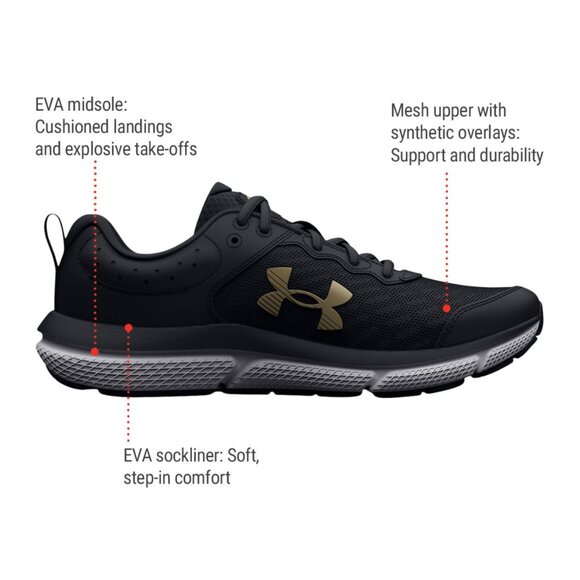 Under Armour Kids' Grade School Assert 10 Running Shoes - Picture 6 of 6